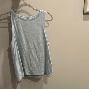 Yogalicious Light Gray Women's Tank Top